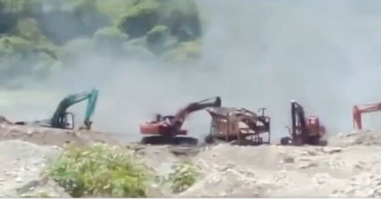 El operativo fue ejecutado por la Fiscalía Supraprovincial Especializada en Materia Ambiental (FEMA) de Perú con el apoyo de la Policía Nacional / Foto: cortesía 