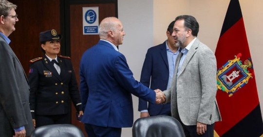 Se revisaron proyectos de movilidad y ciudad inteligente/ Foto: cortesía Municipio de Quito
