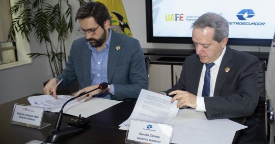 El objetivo es fortalecer la prevención, detección y tratamiento del lavado de activos y el financiamiento de delitos/ Foto: cortesía Petroecuador