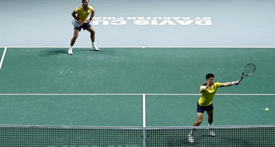 Ecuador dejó una muy buena imagen en las finales de la Copa Davis / Foto: EFE