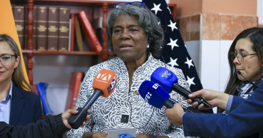 La embajadora estadounidense destacó que Ecuador tiene la responsabilidad de representar a Latinoamérica y el Caribe en el Consejo / Foto: EFE