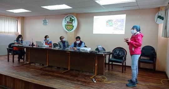 IIGE socializa resultados de estudio realizado en el cantón Chunchi / Foto IIGE