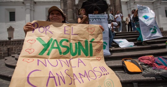 Una jueza rechaza suspender explotación petrolera en el Yasuní