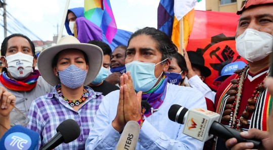 Indígenas convocan a movilización por posibles maniobras contra Yaku Pérez / Foto EFE