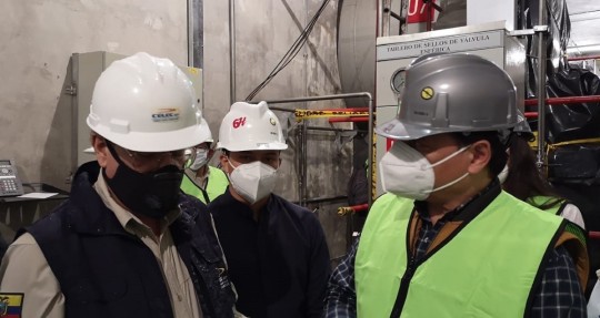 La infraestructura presenta más de 17 mil fisuras y algunas son irreparables, según un informe / Foto: cortesía CELEC
