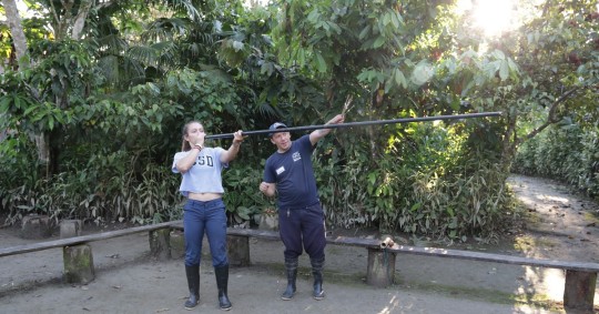 Esta arma de cacería es utilizada por grupos indígenas de la Amazonía ecuatoriana/ Foto: El Oriente