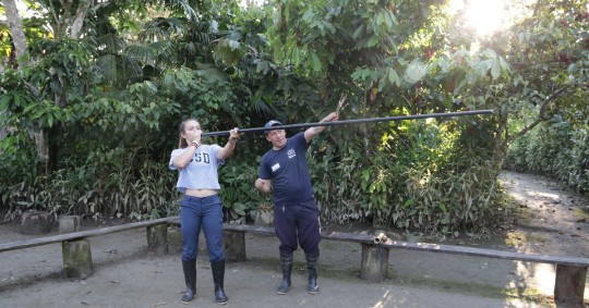 Esta arma de cacería es utilizada por grupos indígenas de la Amazonía ecuatoriana/ Foto: El Oriente