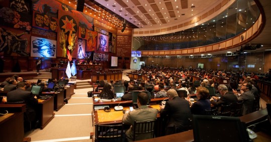 Asamblea Nacional rechaza ley sobre dolarización atada a acuerdo con FMI / Foto EFE