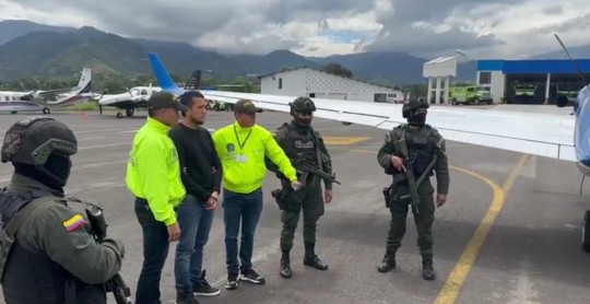 El Gobierno informó de la detención en la fronteriza ciudad colombiana de Pasto de Wilmer Emilio S.F., apodado "Gato Farfán" o "Jerry" / Foto: cortesía Policía Nacional