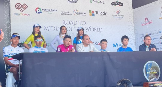 Chalapud ganó la tercera etapa y conservó la ventaja para ganar la Vuelta con un tiempo global de 32 horas, 10 minutos y 10 segundos / Foto: cortesía ministerio del Deporte