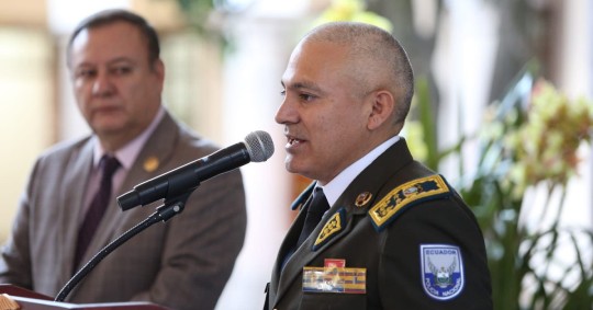 El comandante de la Policía, Fausto Salinas, precisó que Colombia investiga la muerte de "JR"  / Foto: cortesía Policía Nacional 