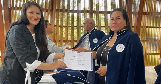 En Napo se han ejecutado hasta la fecha 28 Escuelas de Campo durante los 2 ciclos de intervención interinstitucional, a partir del 2021 / Foto: cortesía ministerio de Agricultura 