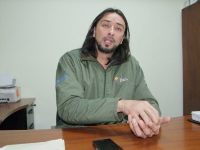 Juan Pablo Rivera, coordinador zonal del Ministerio del Ambiente, expresa sus preocupaciones en torno al tema. Foto: El Mercurio