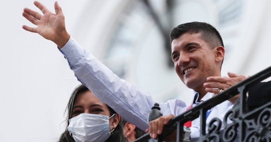 Carapaz apunta a la prueba nacional de ruta de Ecuador y no hará contrarreloj  / Foto: EFE