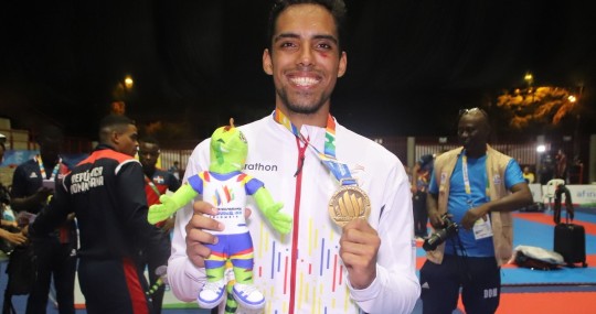 Ecuador sumó su segunda medalla de oro en los Juegos Bolivariano / Foto: cortesía Comité Olímpico Ecuatoriano