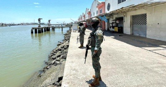 La detención se realizó durante una serie de operativos y allanamientos llevados a cabo en Esmeraldas/ Foto: Cortesía Fuerza Áerea
