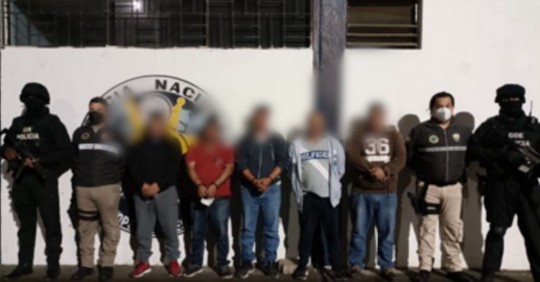 Desarticulada en Ecuador una red de inmigración ilegal a Estados Unidos / Foto: cortesía Policía Nacional