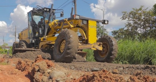 El municipio realiza mantenimiento vial en El Coca / Foto: cortesía municipio de El Coca
