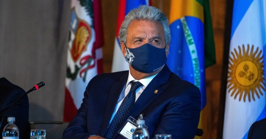 Lenín Moreno denuncia "grosera" intromisión de Maduro en Colombia / Foto: EFE