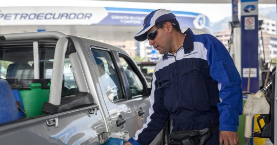Los nuevos valores regirán hasta el 11 de junio/ Foto: cortesía Petroecuador