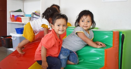 En Morona Santiago, 9.340 niños reciben atención integral a través de estos servicios / Foto: cortesía MIES