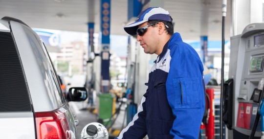 El primer cargamento de Nafta de Alto Octano Ron 95 llegó a bordo del buque Torm Supreme con un volumen aproximado de 300.000 barriles / Foto: cortesía Petroecuador