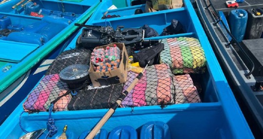La operación policial denominada "Pulpo II", permitió la incautación de las dos toneladas de cocaína en el puerto de la ciudad de Manta / Foto: cortesía Policía Nacional
