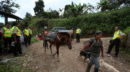 En mayo pasado, el proyecto Llurimagua tuvo resguardo policial debido a que comuneros impidieron la entrada de la Enami