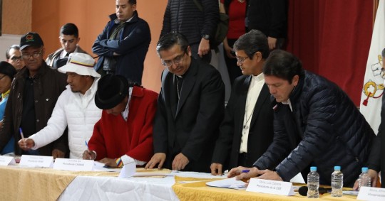 "Es hora de un gran acuerdo nacional en el que todos los sectores, grupos y movimientos puedan sentarse a la misma mesa" / Foto: cortesía 