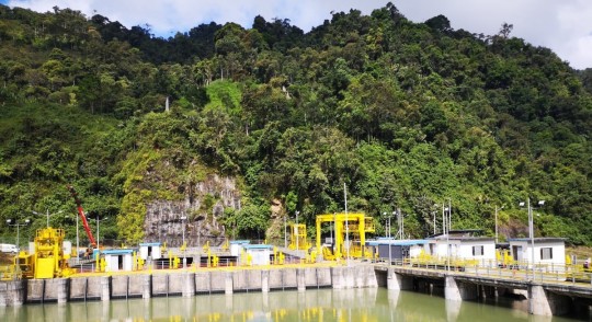 La obra es un cúmulo de problemas que ha traído dos demandas al Estado ecuatoriano / Foto: cortesía CELEC
