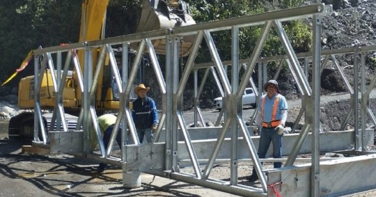 El MTOP anunció las obras que está realizando en las 2 provincias amazónicas/ Foto: cortesía MTOP