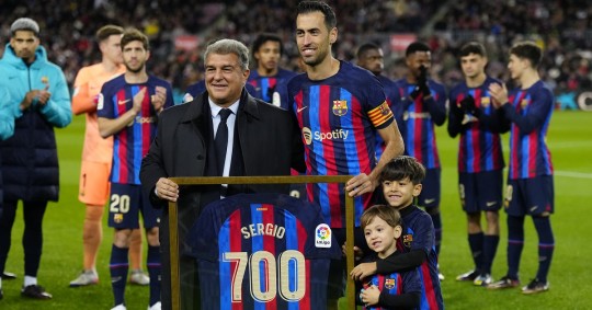 El club había ofrecido a Busquets seguir una temporada más, pero el mediocentro de Badía del Vallès ha decidido no aceptar la renovación/ Foto: cortesía EFE