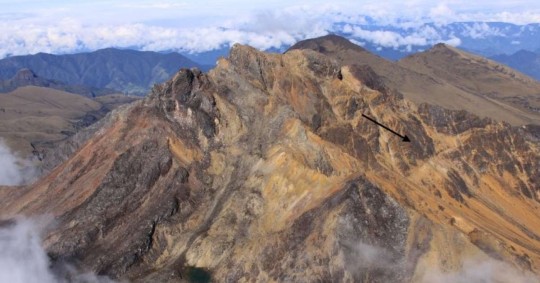 El complejo volcánico Chiles-Cerro Negro está a 24 kilómetros de Tulcán / Foto: cortesía IG