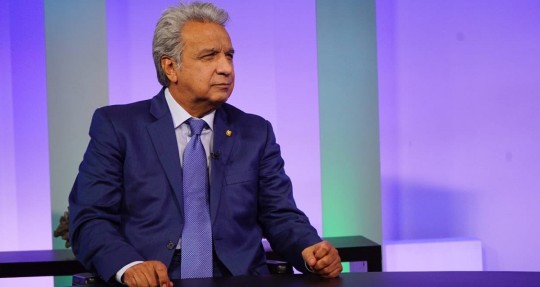 El expresidente afirmó que para afianzar la libertad y la democracia, las fuerzas que las defienden deben ganar "la batalla del discurso" para llegar "al corazón de la gente" / Foto cortesía Twitter Lenín Moreno