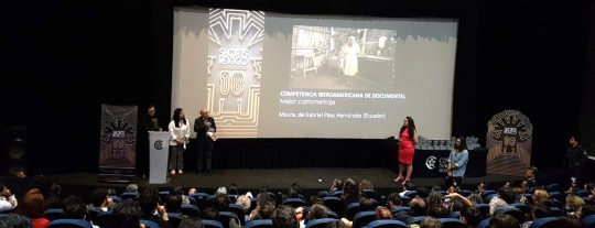 También el reconocimiento como Mejor Cortometraje Documental Ecuatoriano en el Festival Internacional de Cine de Guayaquil / Foto: Cortesía