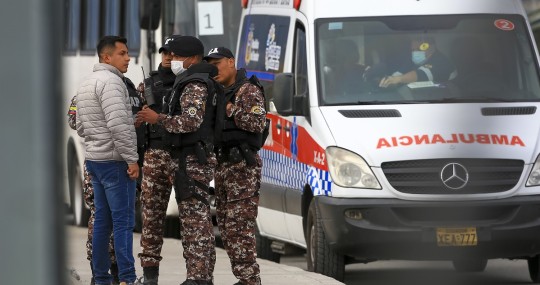 Ecuador tiene 36 prisiones que albergan a más de 32.000 reclusos, y en algunas de ellas han muerto asesinados desde 2020 más de 450 reos / Foto: EFE