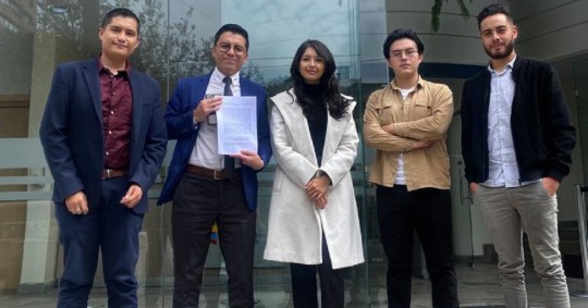 Entre los abogados que presentaron la demanda está el presidente del Centro de Investigación y Estudios de Derechos Humanos (CIEDH), Alexander Barahona / Foto: cortesía  CIEDH