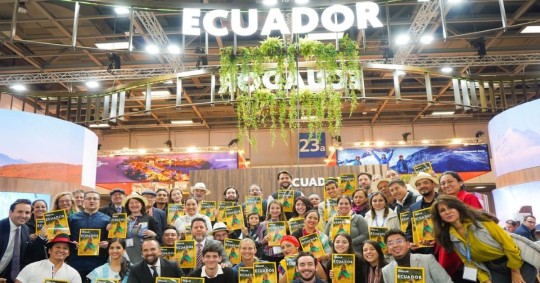 Alemania se deslumbró con la gastronomía y encantos de Ecuador en ITB Berlín / Foto: cortesía ministerio de Turismo