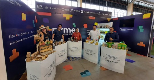 ‘+Pymes para el Mundo Zonal 7’ se desarrolla desde el 27 de agosto hasta el 8 de septiembre en la 193 Feria de Loja / Foto: cortesía ministerio de Producción