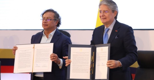 Ambos gobernantes evaluaron como significativos los avances en el desarrollo de un Plan de Acción bilateral para este año / Foto: cortesía Presidencia 