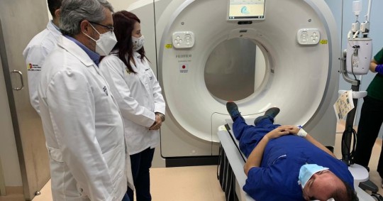 Mantuvo una reunión con las autoridades zonales y locales para analizar temas administrativos / Foto: cortesía ministerio de Salud