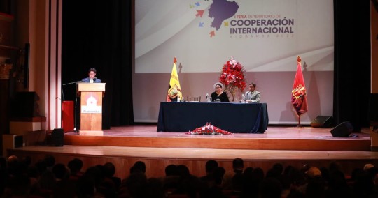 El gobierno lleva la cooperación internacional a sus municipios / Foto: cortesía Cancillería