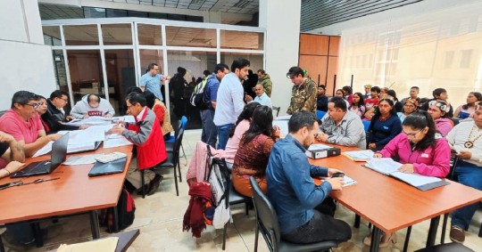 Las mesas de trabajo se llevaron a cabo el 29 y 30 de abril/ Foto: Cortesía Petroecuador