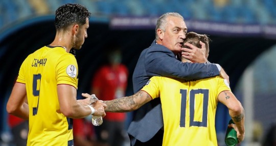 La selección se prepara para el partido ante Argentina / Foto EFE