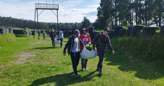 El objetivo del proyecto es promover la reforestación y el cuidado del medio ambiente en el país/ Foto: cortesía PUCE