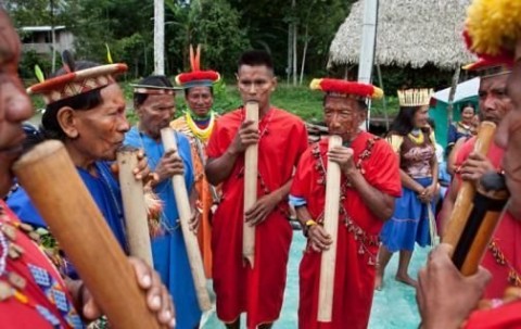 Los Siekopai son una nación transfronteriza que se reparte entre Ecuador y Perú. Foto: Revista Vistazo