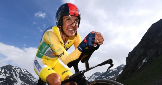 Richard Carapaz cree haber resuelto el déficit de la contrarreloj de cara al Tour/ Foto: cortesía Richard Carapaz