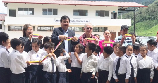 La inversión en los 4 establecimientos fue de $ 348.784 / Foto: corltesía Ministerio de Educación 