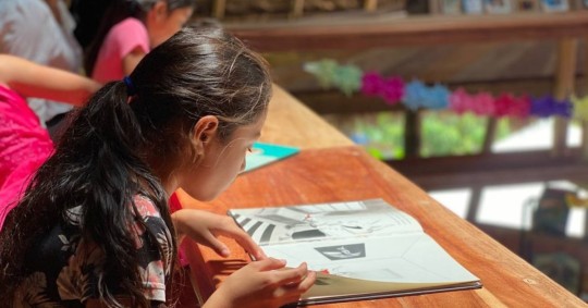 El objetivo central del proyecto es proporcionar acceso al libro y la lectura a niños de la Amazonía/ Foto: cortesía INPC