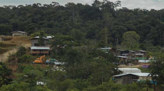 La parroquia Nuevo Paraíso está ubicada en la zona del Alto Nangaritza. La mayoría de la población es shuar y no tiene fuentes de empleo. Foto: El Comercio